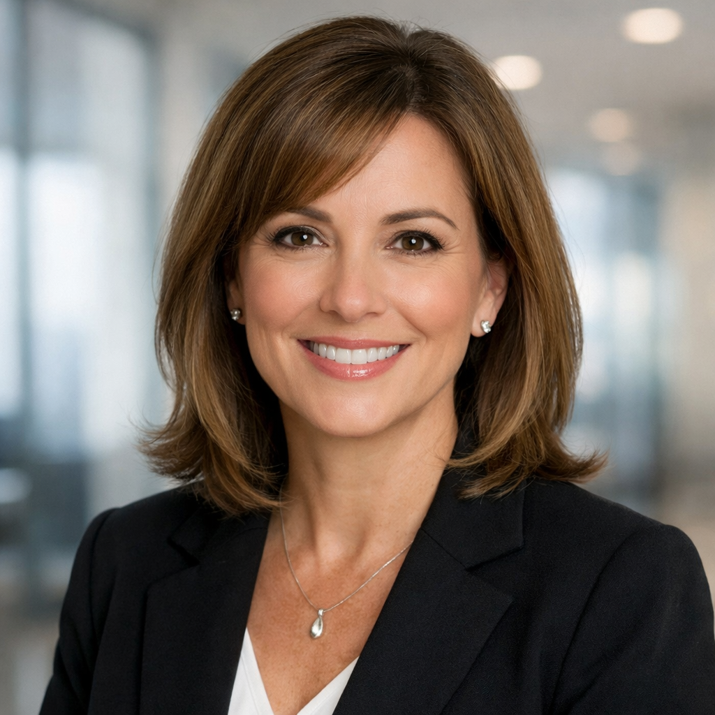 Professional MiddleAge Woman Headshot